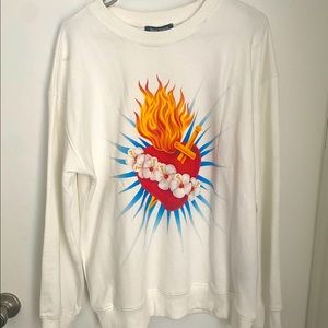 Palm Angels Sacred Heart Sweatshirt